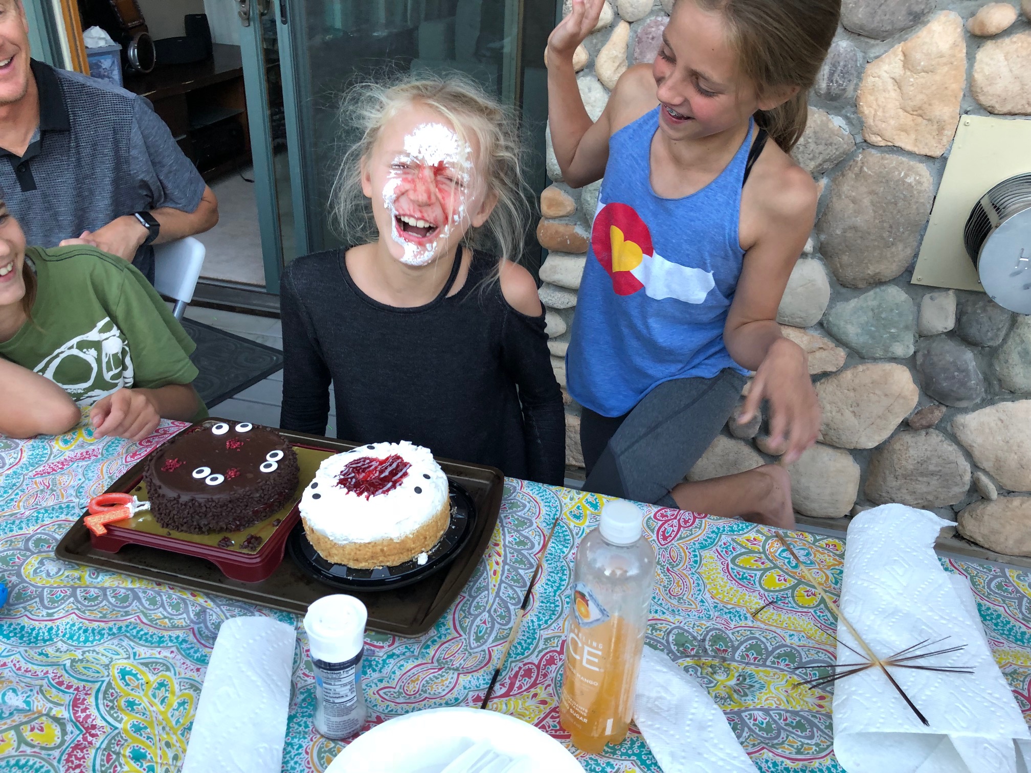 Cake in the Face!